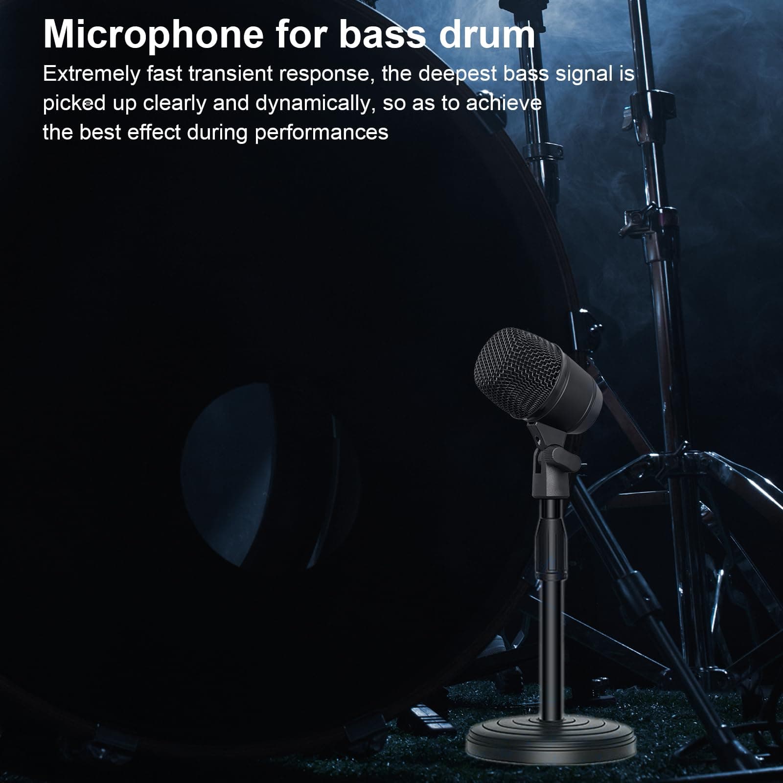 Micrófono de condensador TKLBLS Instrument, K2 Bass Drum - Imagen 8