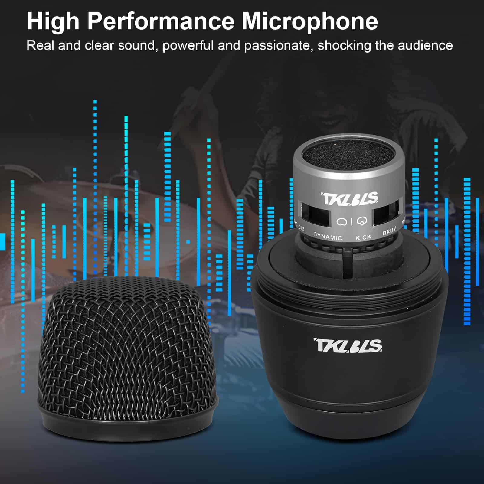 Micrófono de condensador TKLBLS Instrument, K2 Bass Drum - Imagen 7
