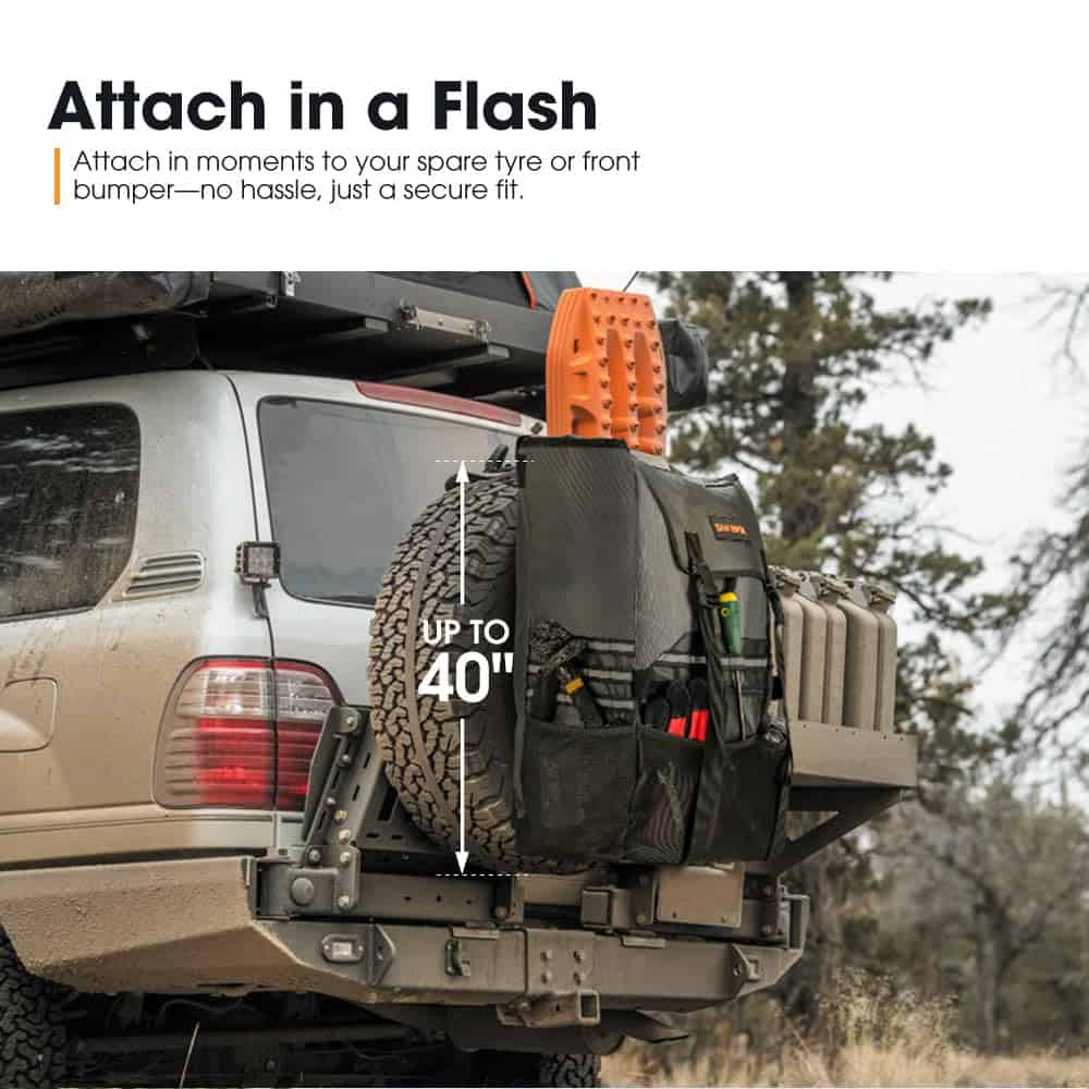 Bolsa de basura para neumático de repuesto SanHima de 26 - Imagen 7