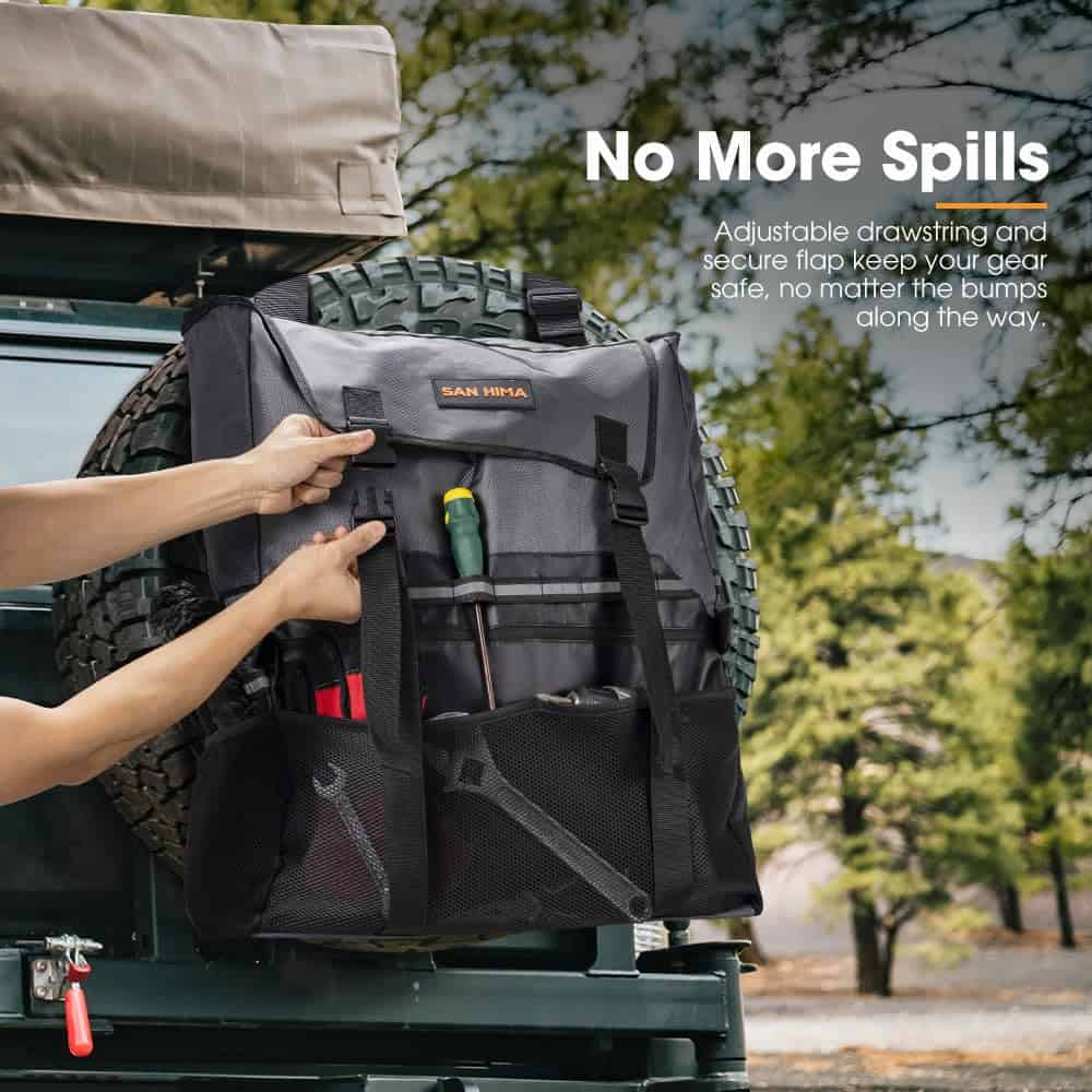 Bolsa de basura para neumático de repuesto SanHima de 26 - Imagen 5