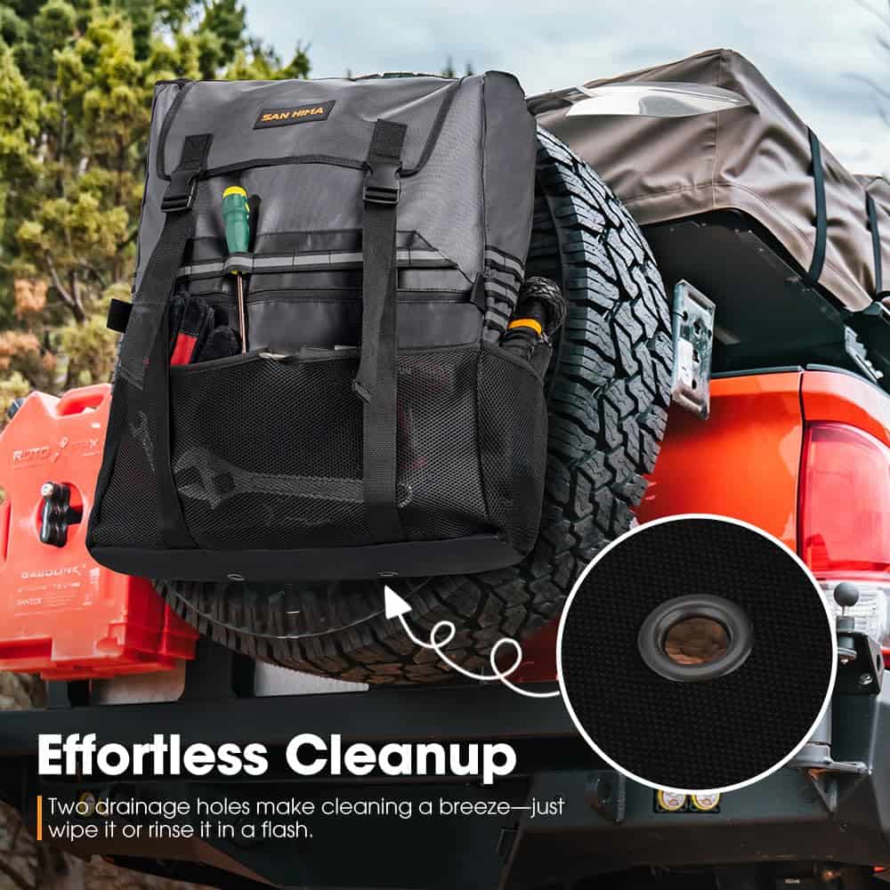 Bolsa de basura para neumático de repuesto SanHima de 26 - Imagen 8