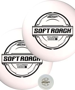 Pack de 2 Discraft Soft Roach | Putters Blancos a Juego -