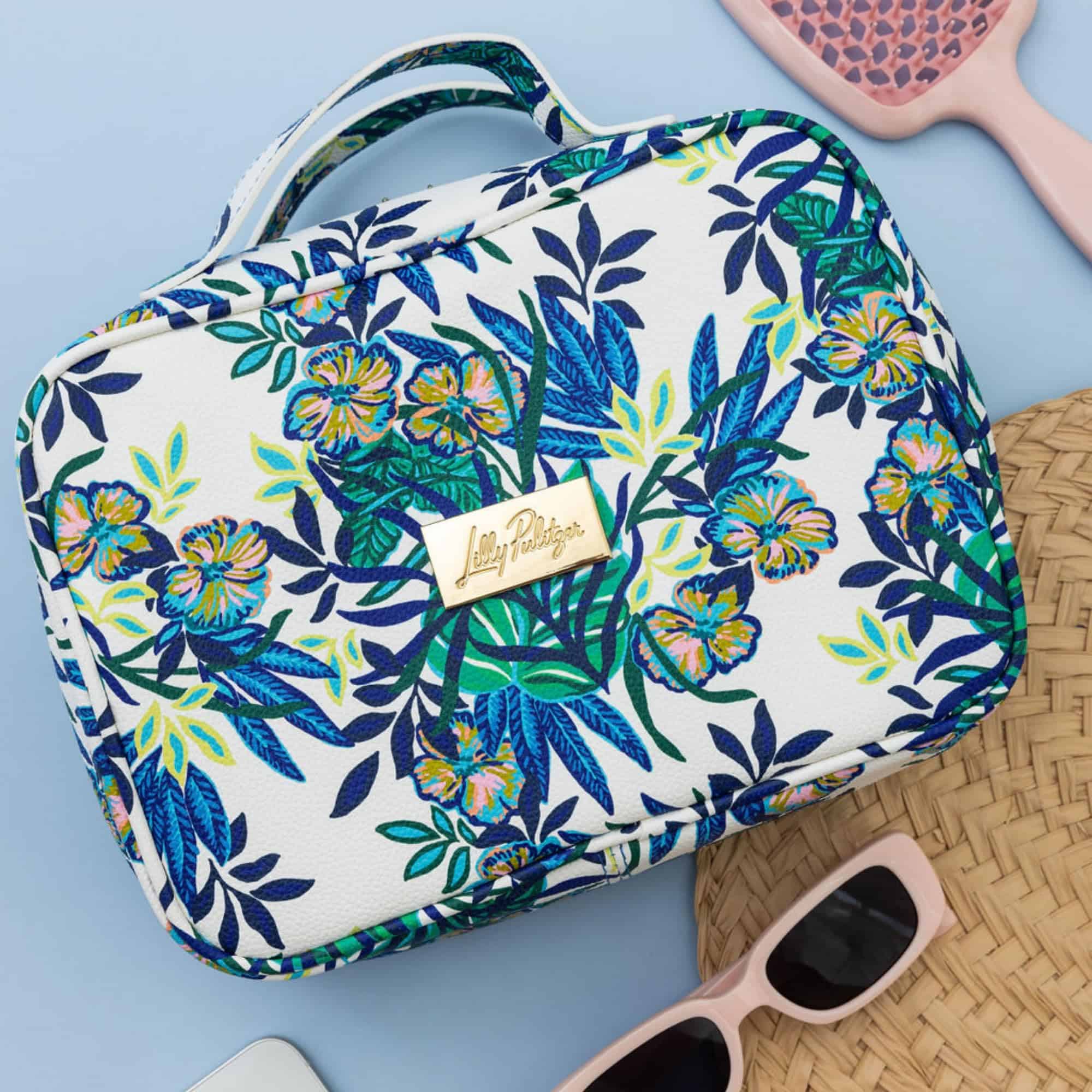 Estuche de cosméticos Lilly Pulitzer con dos bolsillos con - Imagen 9