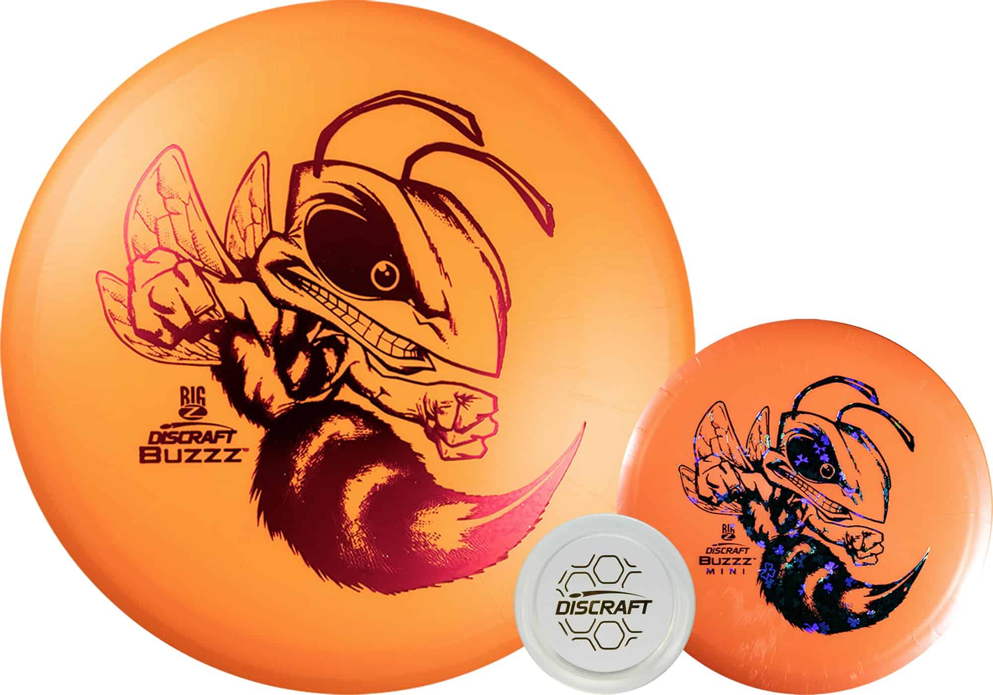 Paquete Combo Discraft Big Z Buzzz & Mini Buzzz | Naranja - - Imagen 3