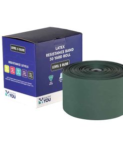 Banda de Resistencia de Látex Healthy You 50 Yard (V2 Oliva