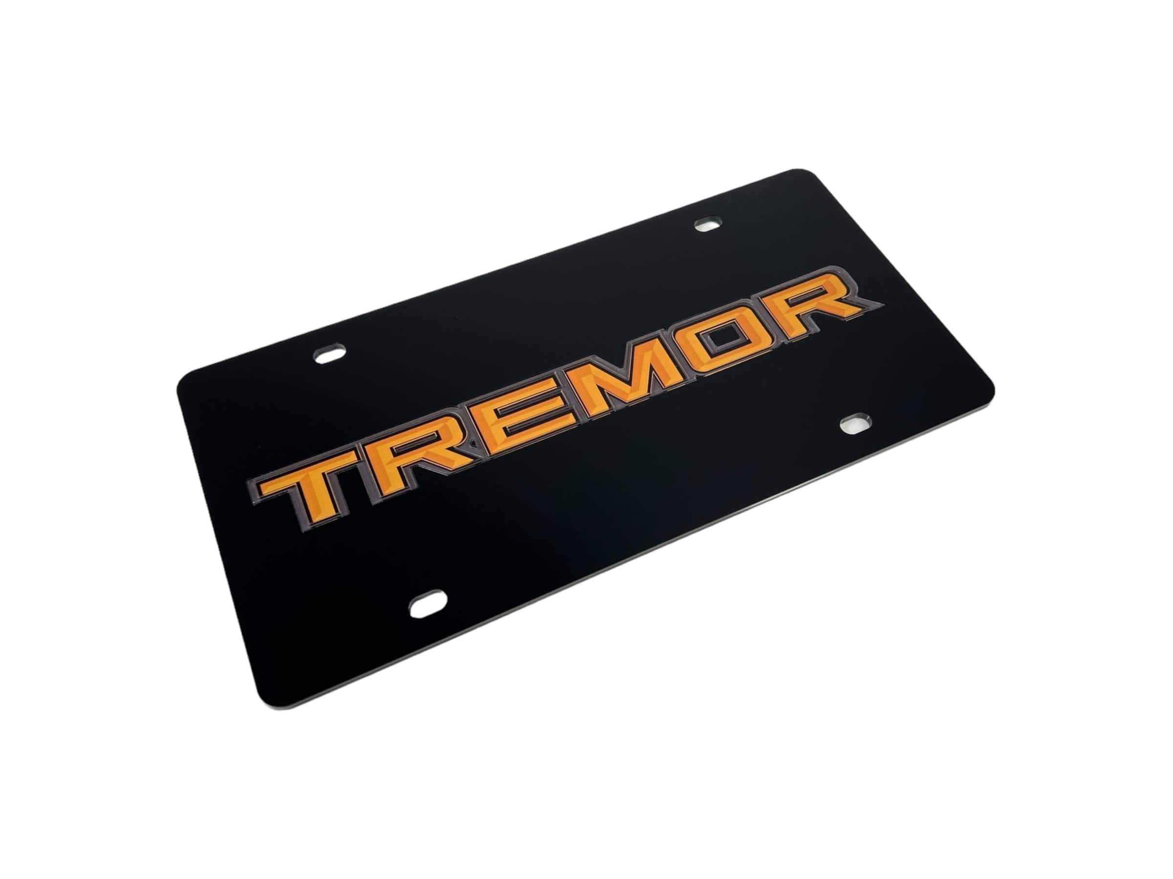 Emblema UV grabado - Placa de licencia de acrílico grabada