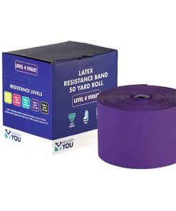 Banda de Resistencia de Látex Healthy You Violeta 50 Yardas