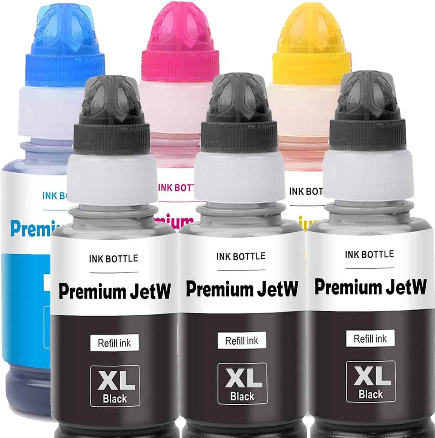 JETW 502 Tinta de Recarga de Gran Capacidad 6 x 100ml