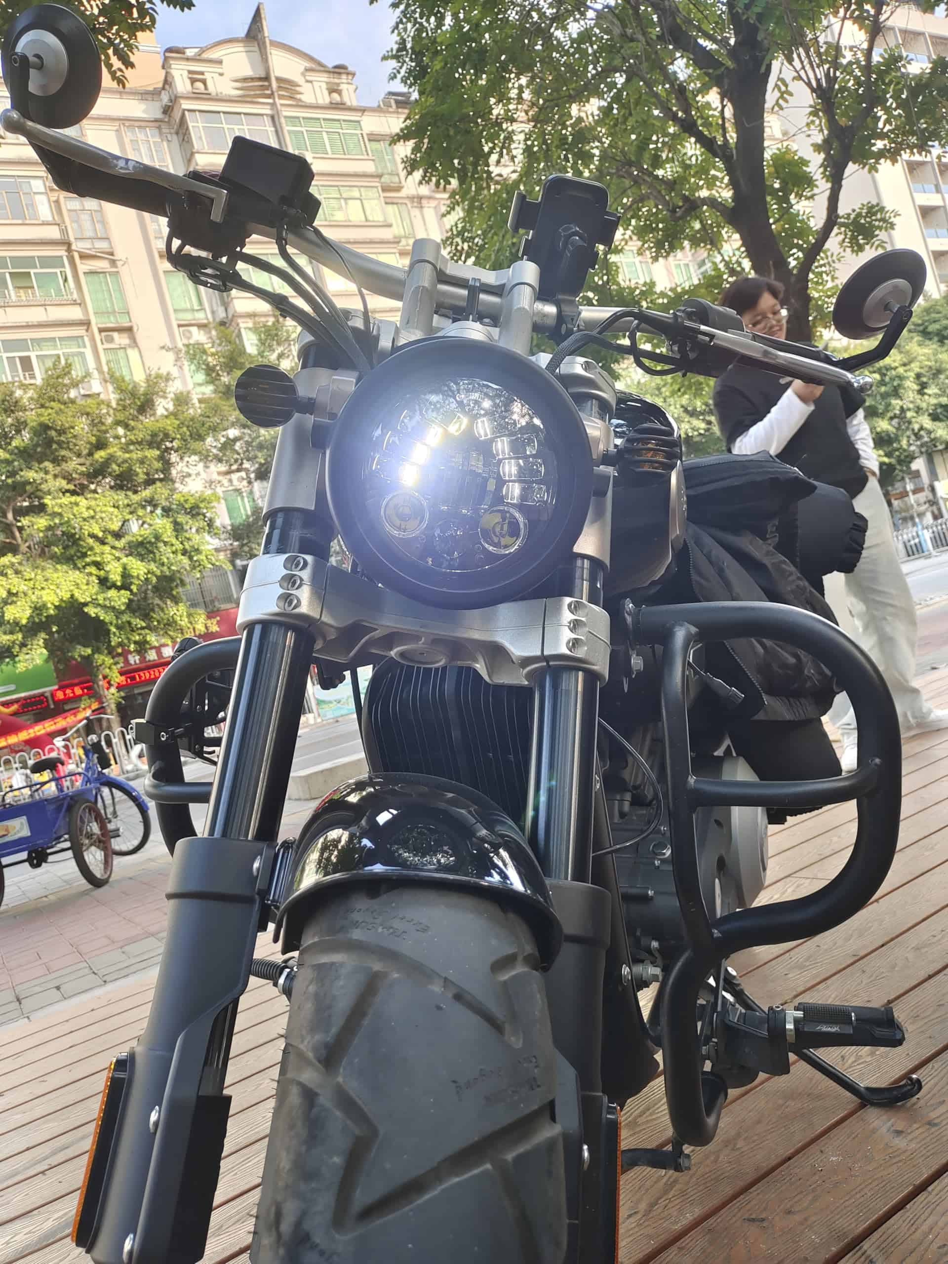 Faros Delanteros para Motocicleta SINLIRU 5.75 pulgadas Led - Imagen 8