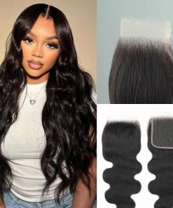 Cierre de Encaje Body Wave Real HD 5x 5 Ultrafino Invisble