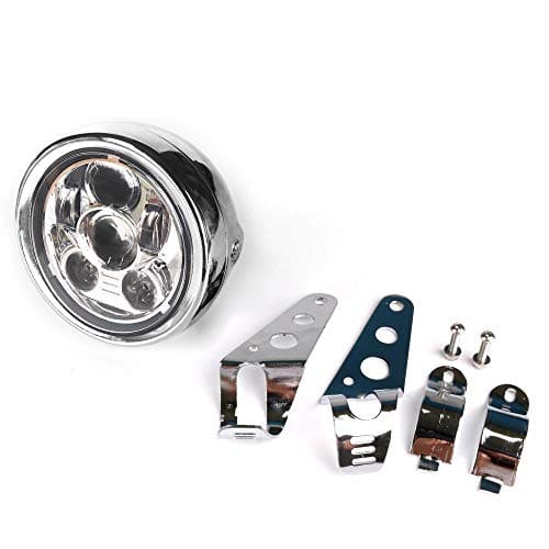 SINLIRU Faro Led de 5.75 pulgadas con Cubierta Cromada de