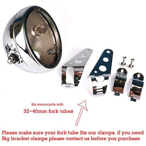 SINLIRU Faro Led de 5.75 pulgadas con Cubierta Cromada de - Imagen 9