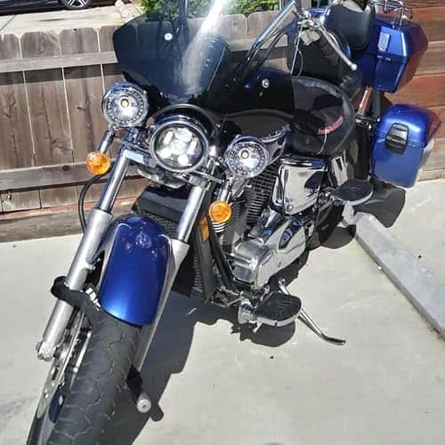 SINLIRU Faro Led de 5.75 pulgadas con Cubierta Cromada de - Imagen 7