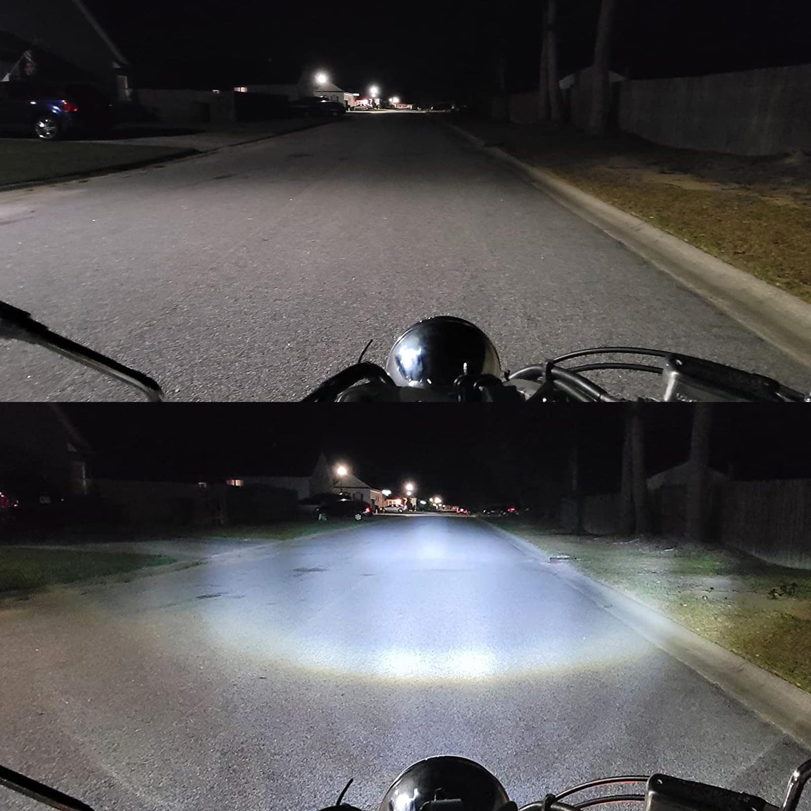 SINLIRU Faro Led de 5.75 pulgadas con Cubierta Cromada de - Imagen 5