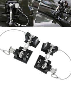 Seguros de Tapa del Motor con Llave para Wrangler JK