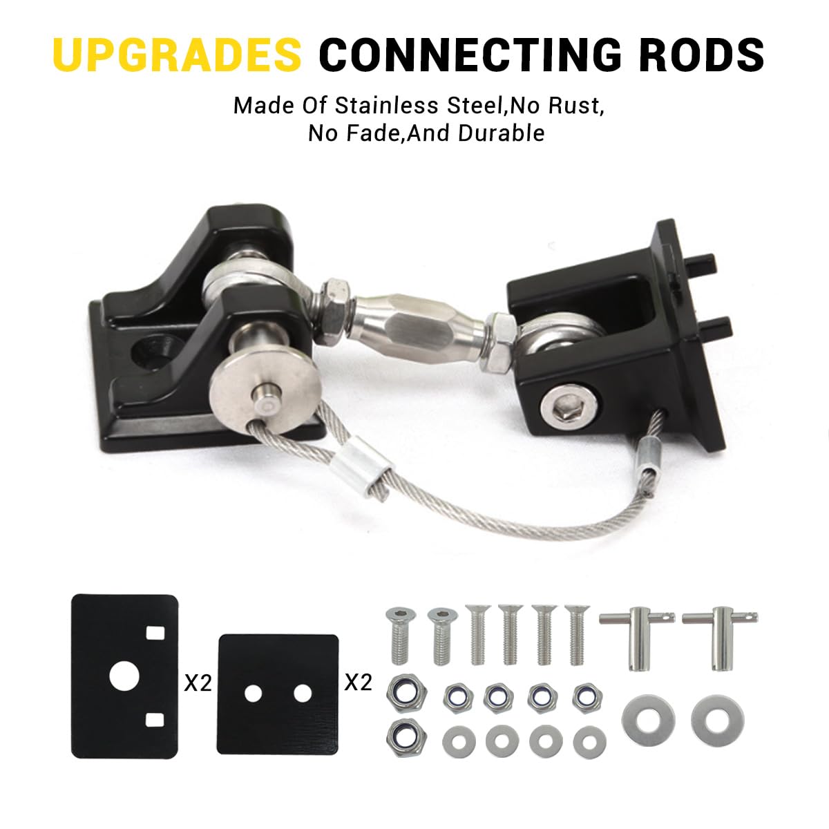 Seguros de Tapa del Motor con Llave para Wrangler JK - Imagen 5