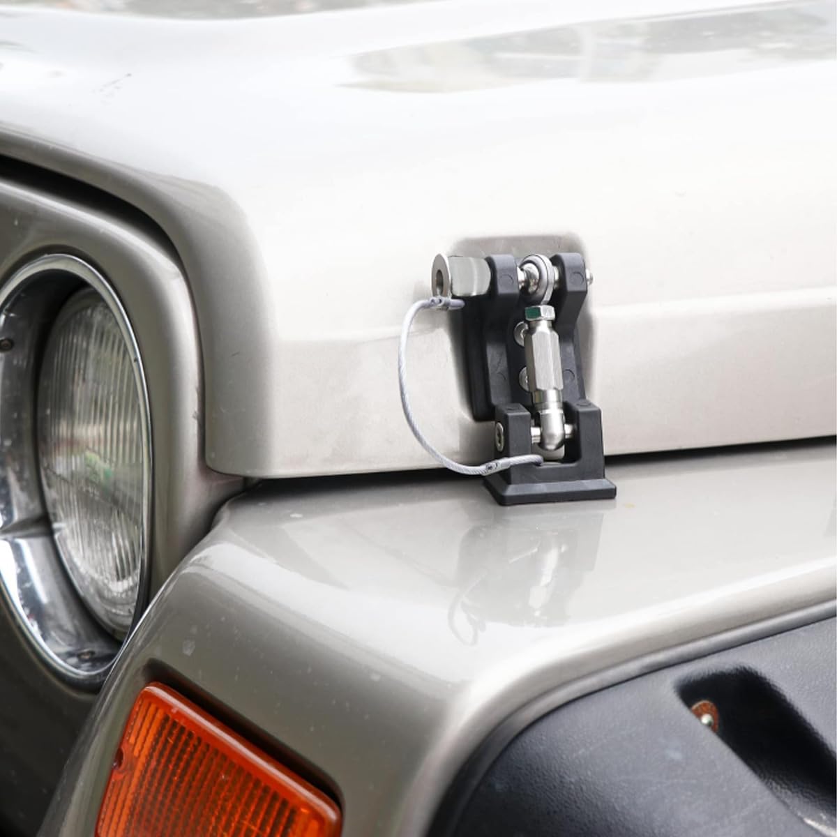 Seguros de Tapa del Motor con Llave para Wrangler JK - Imagen 4