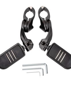 HY-SPEED Reposapiés de Motocicleta para Crash Bar con 1.25"