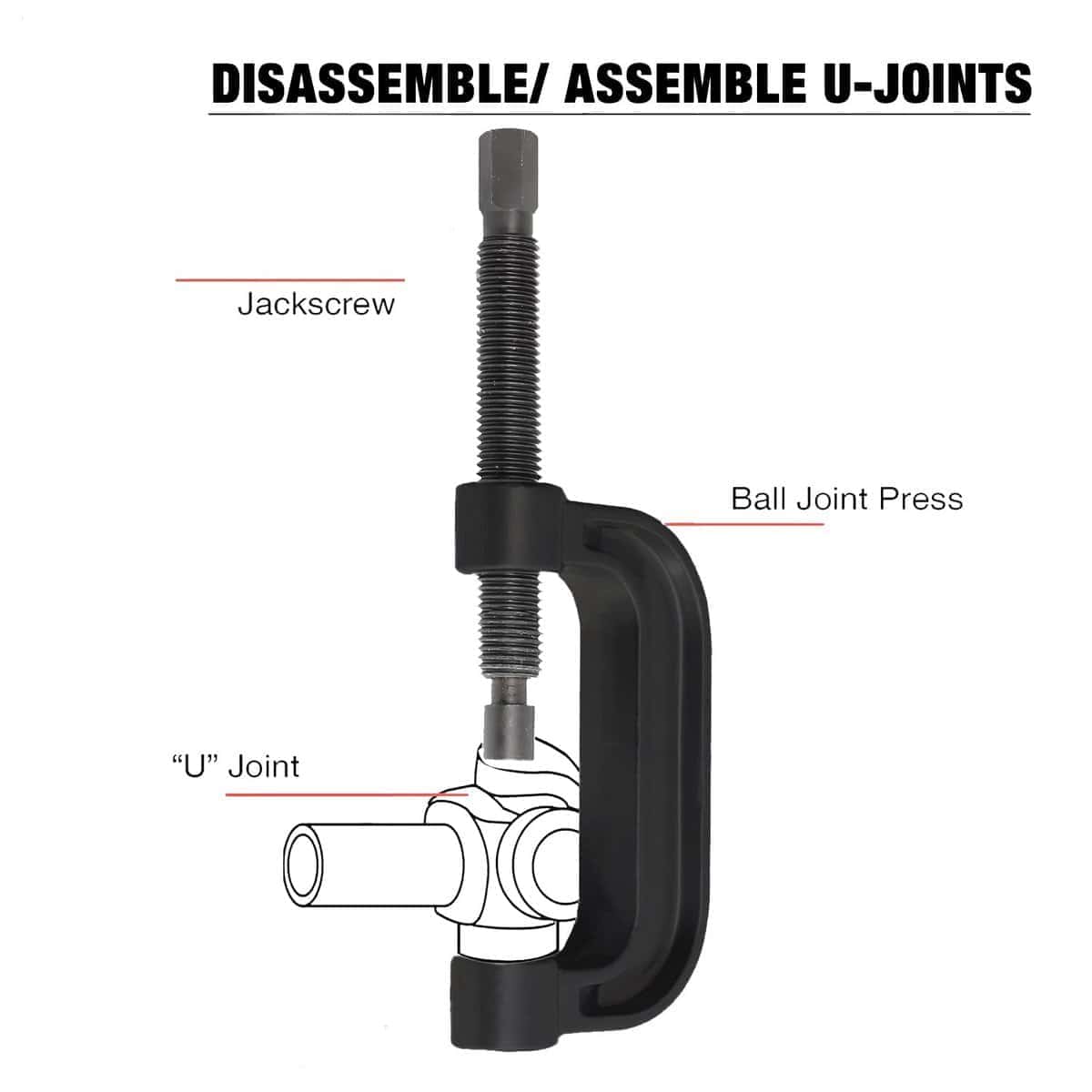 Juego de Prensa de Junta de Rótulas de 21 Piezas MT - Imagen 6