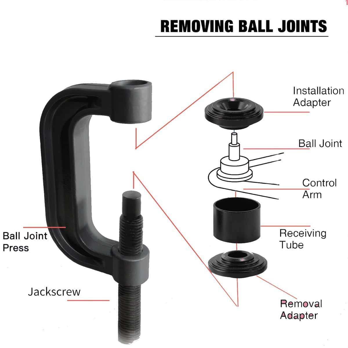Juego de Prensa de Junta de Rótulas de 21 Piezas MT - Imagen 5