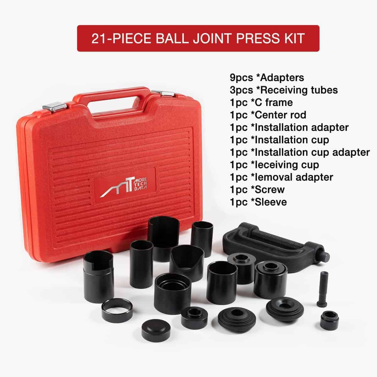 Juego de Prensa de Junta de Rótulas de 21 Piezas MT - Imagen 3