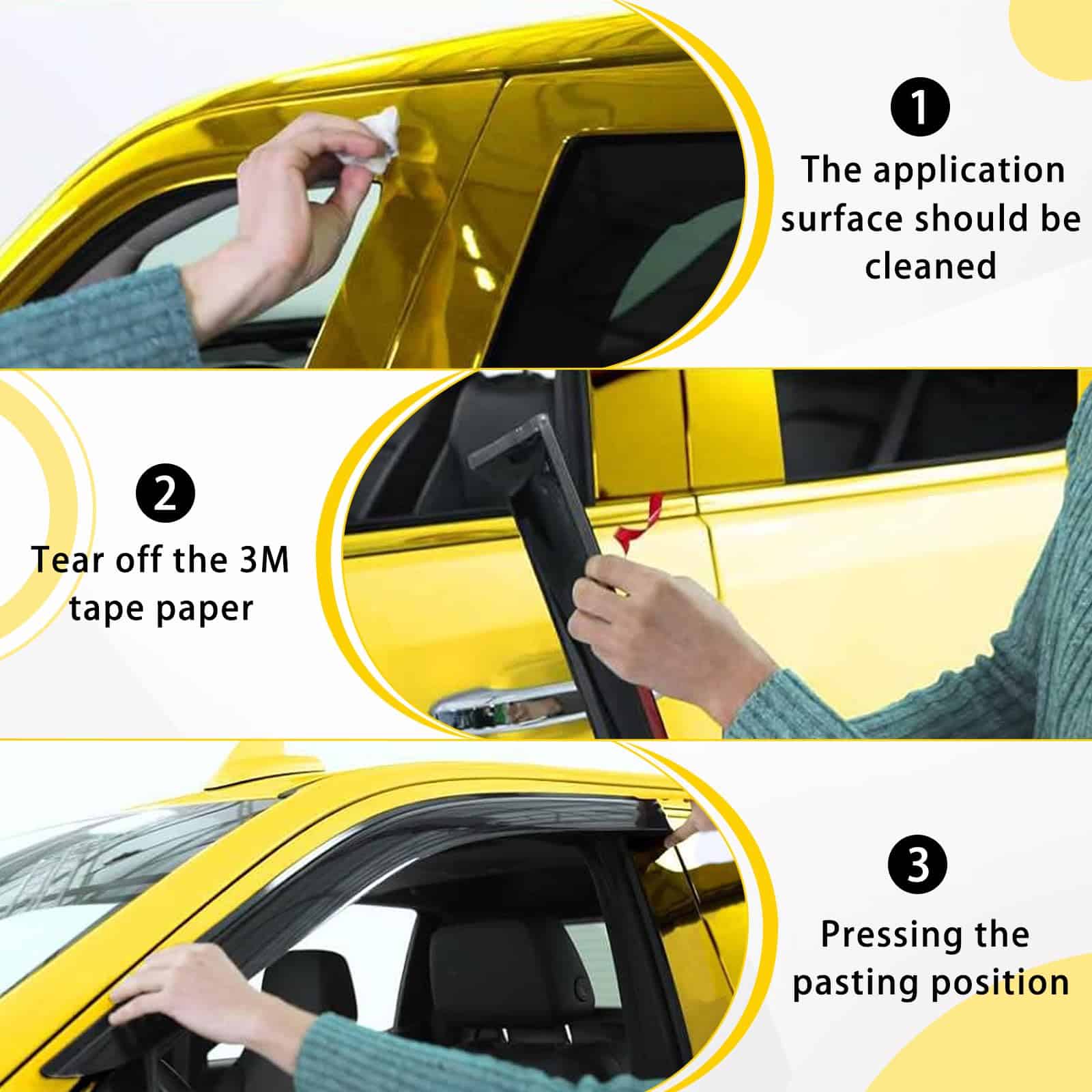 LLKUANG Visera de ventana lateral compatible con Toyota - Imagen 7