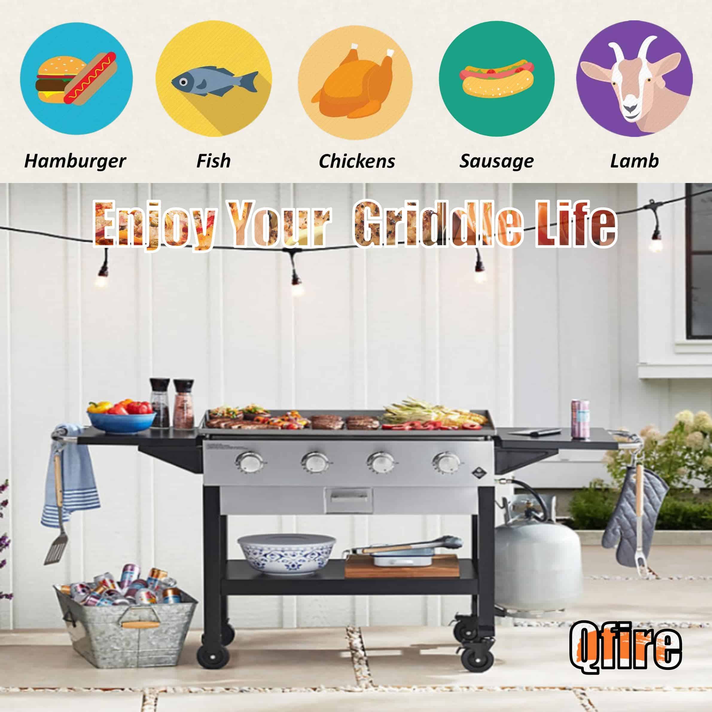 Qfire Bandejas de revestimiento para bandejas de goteo para - Imagen 8