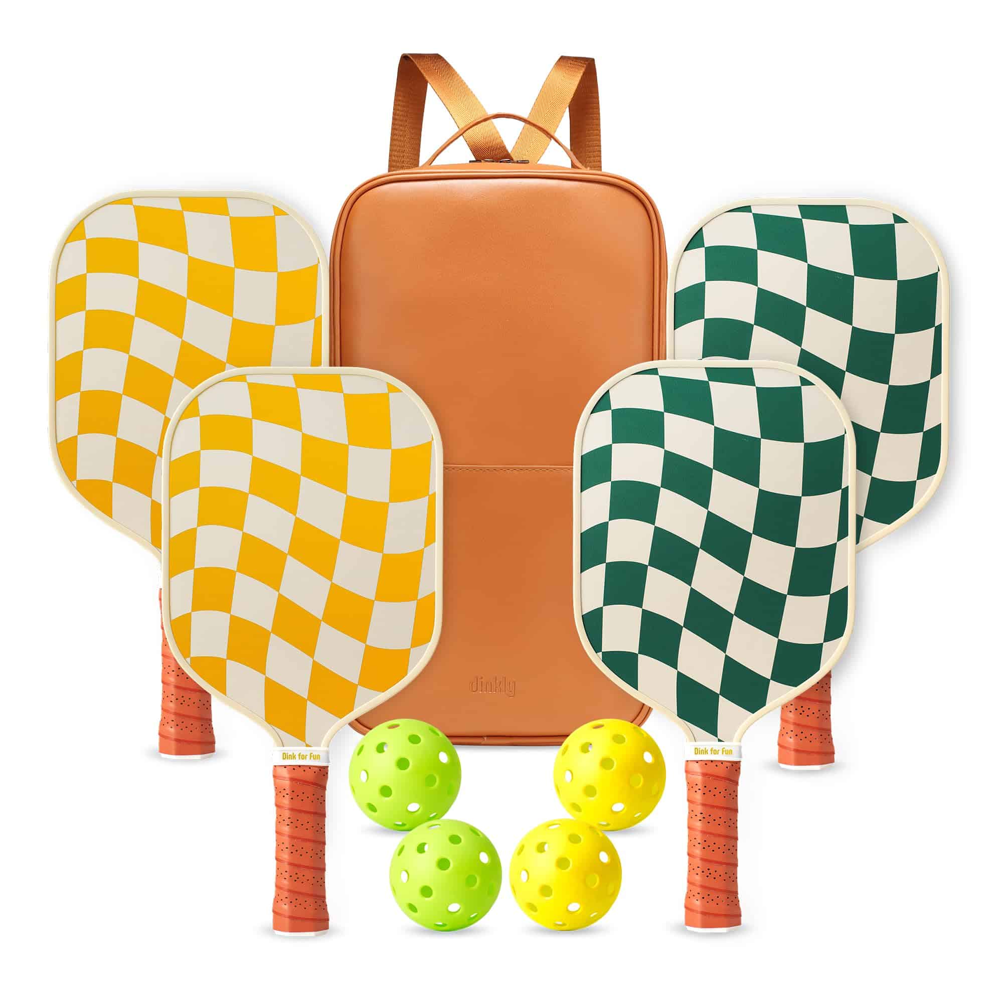 Conjunto de 4 Palas de Pickleball - Paleta de Grafito