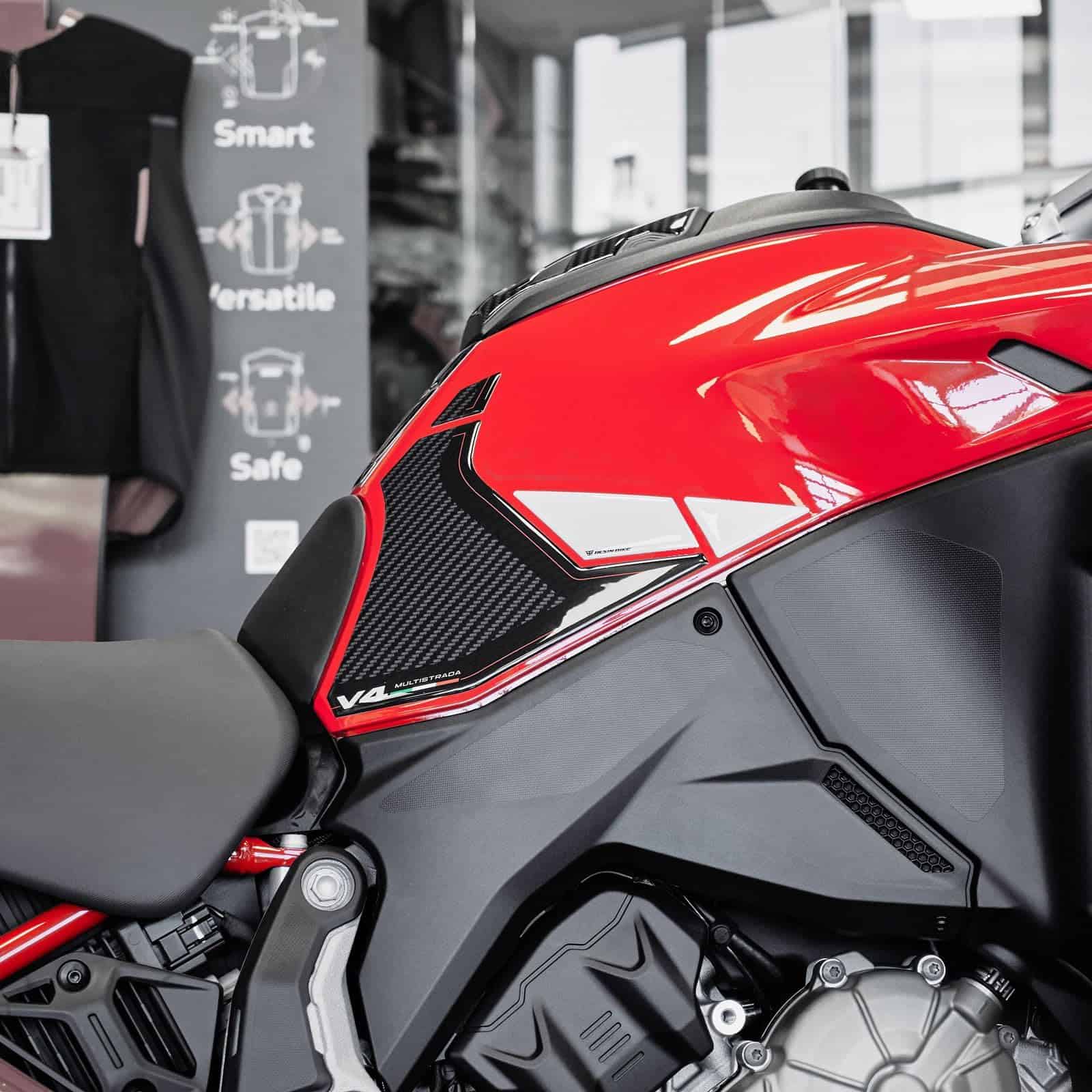 Stickers 3D para Moto Resin Bike Compatible con Ducati