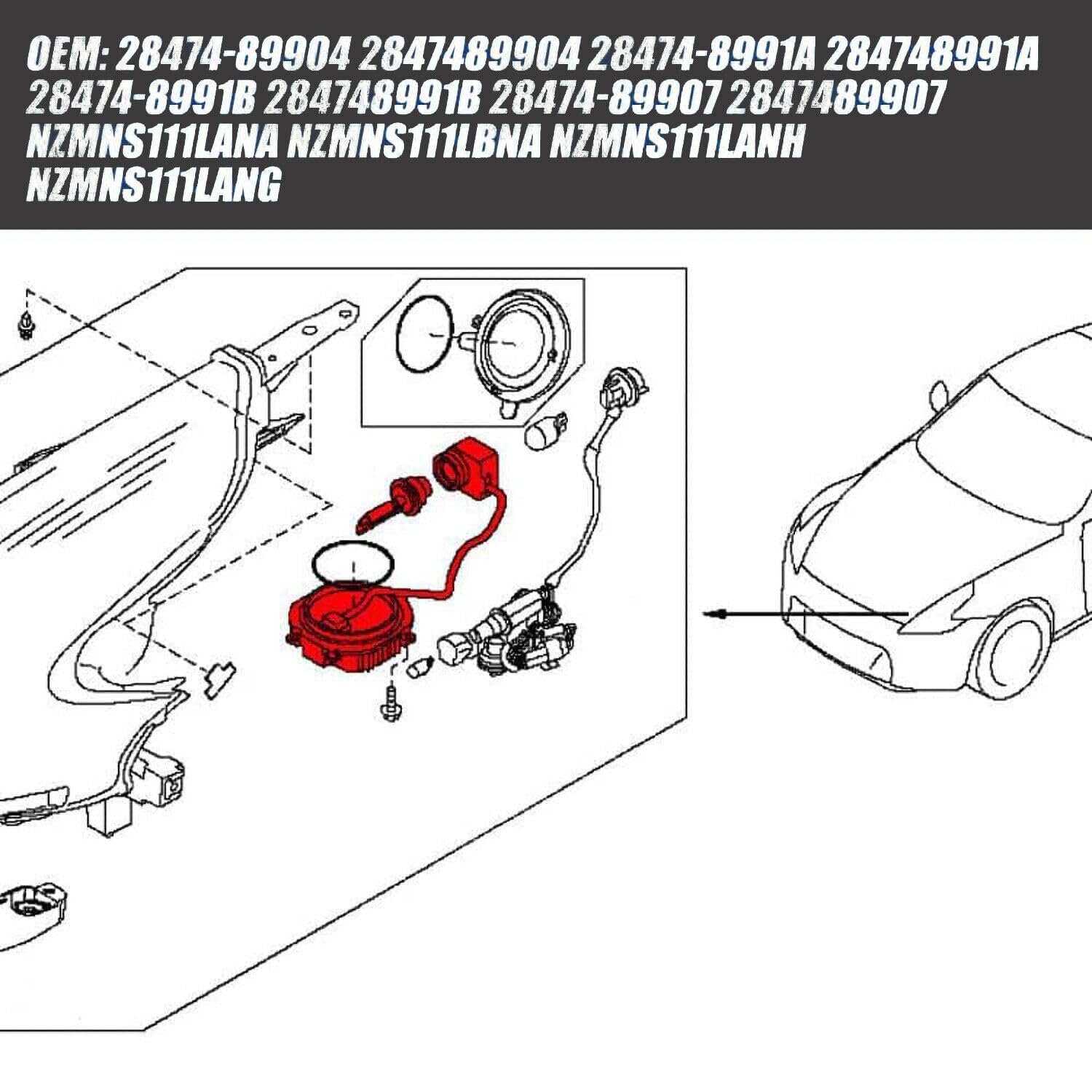 Unidad de control de balasto de faro Xenón - Imagen 9