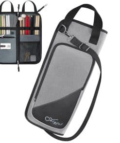 Bolsa de Baquetas SNIGJAT con Correa de Hombro Cruzada,