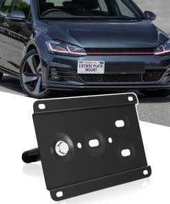 Soporte de matrícula delantera JIAHCN New Tow Hook