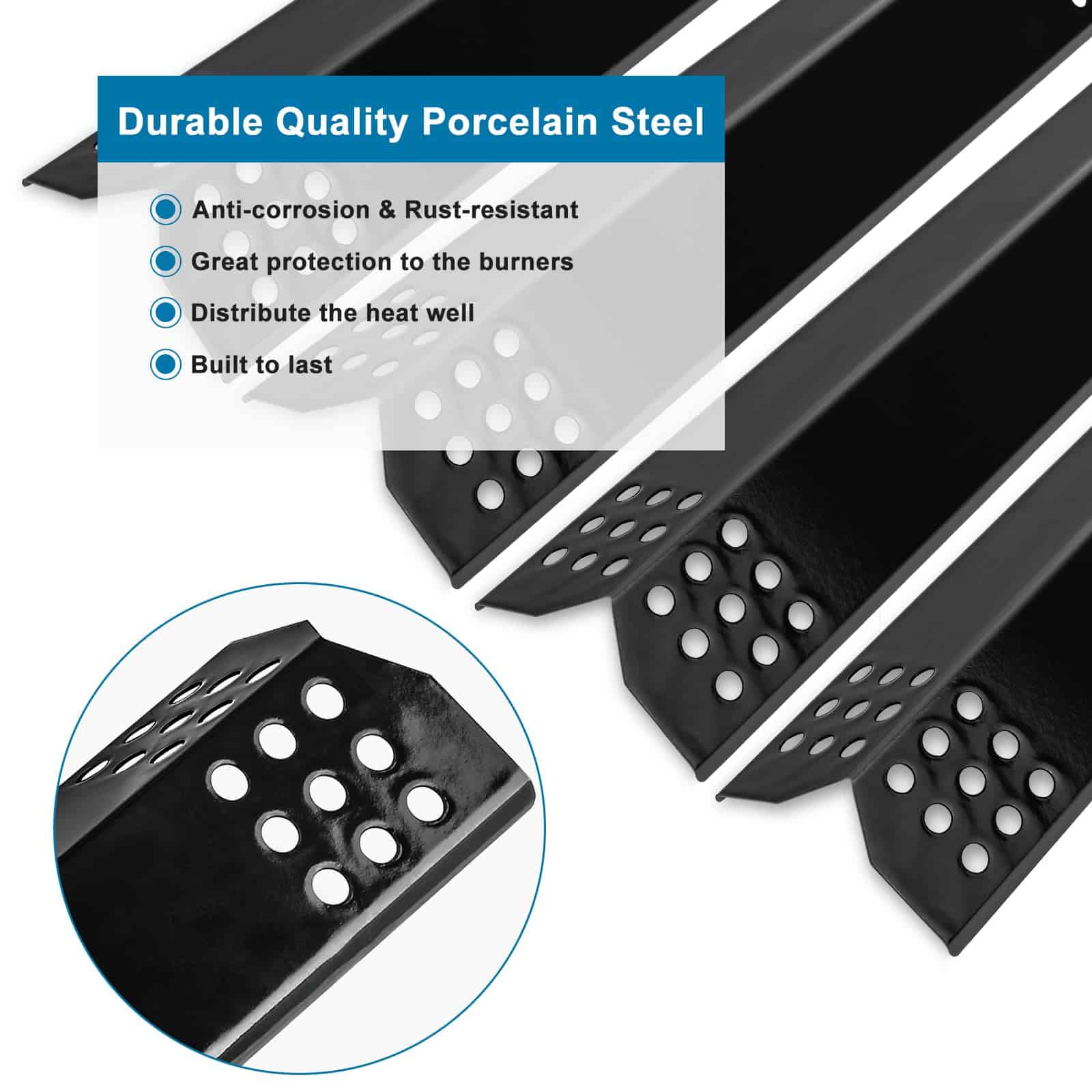 Placas de Calor para Parrilla de Acero Porcelanizado de - Imagen 4