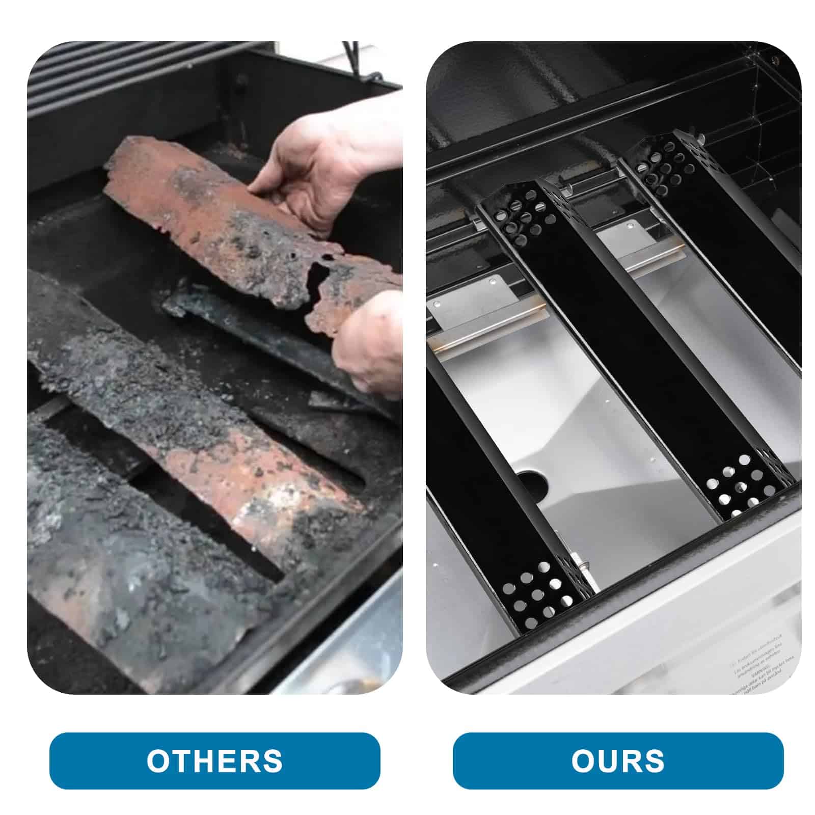 Placas de Calor para Parrilla de Acero Porcelanizado de - Imagen 7