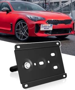 Soporte de placa de matrícula delantera JIAHCN para gancho