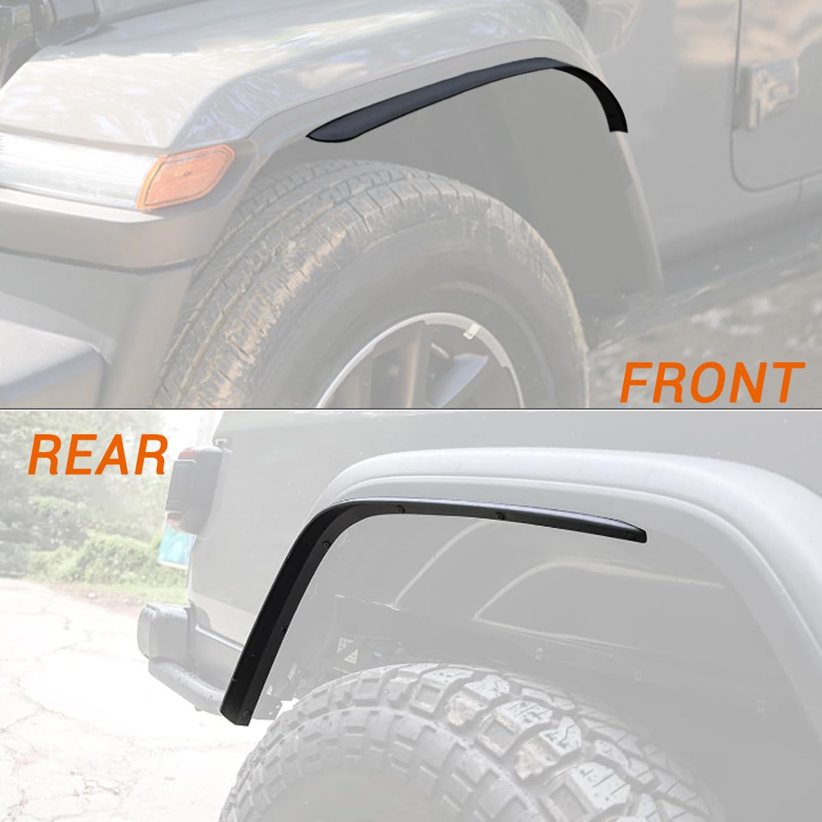 Juego de Defensas Delanteras y Traseras Compatibles Con - Imagen 5