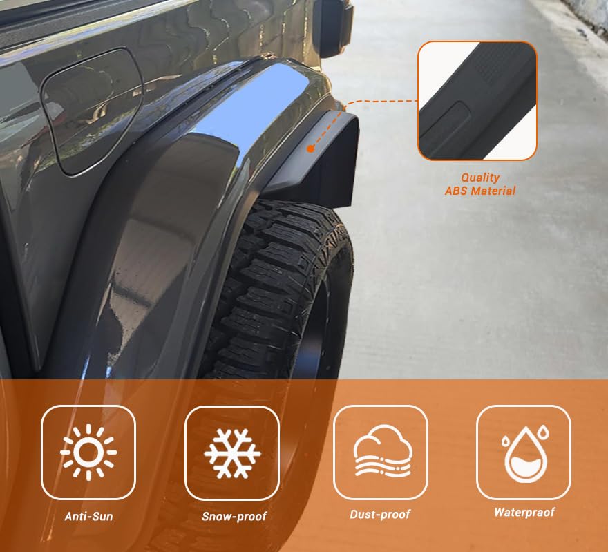 Juego de Defensas Delanteras y Traseras Compatibles Con - Imagen 8