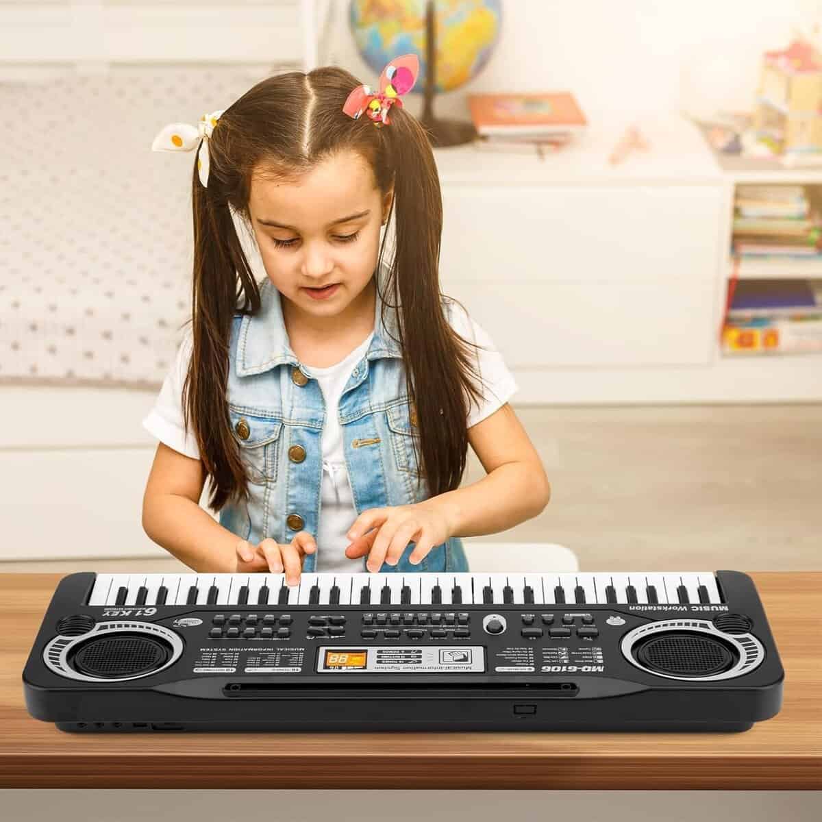 Piano de 61 Teclas para Niños, Juguete de Música - Imagen 5