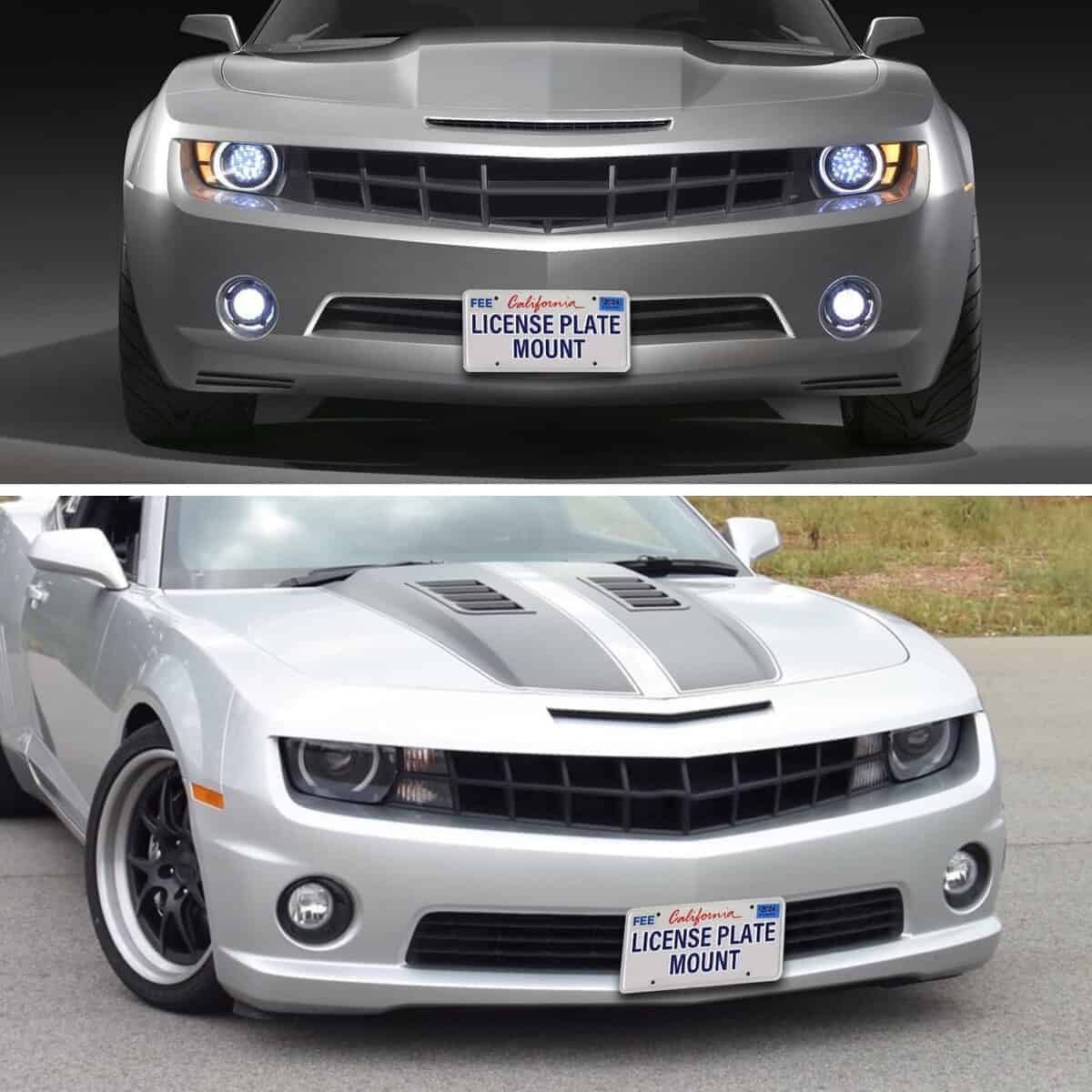 Soporte de matrícula delantera para montaje en -t 2nd gen - Imagen 6