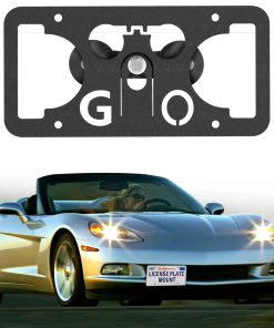 Soporte de matrícula delantera para parachoques frontal