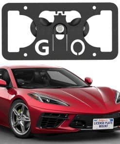 Soporte para placa de matrícula en el parachoques delantero