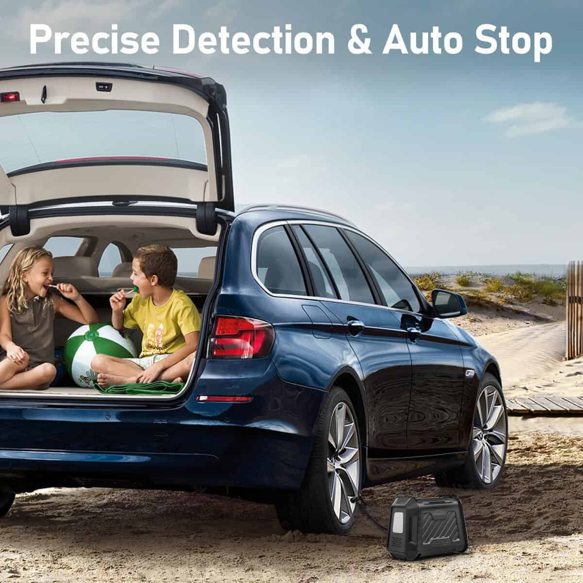 Inflador de Llantas Carmot Portátil para Automóvil, - Imagen 7