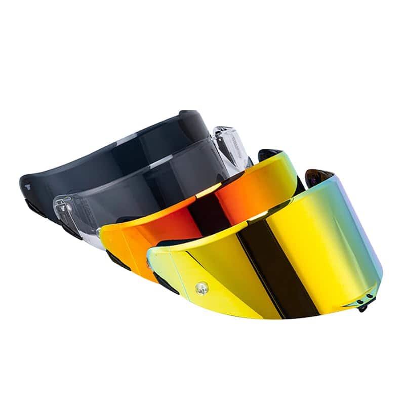 Visera de casco JQF Gear para casco de -Cromo Dorado - Imagen 5