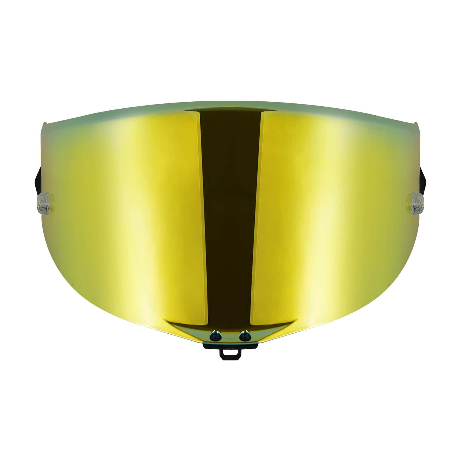 Visera de casco JQF Gear para casco de -Cromo Dorado - Imagen 3