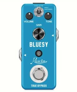 Pedal de Distorsión Rowin Bluesy: Overdrive Vintage con