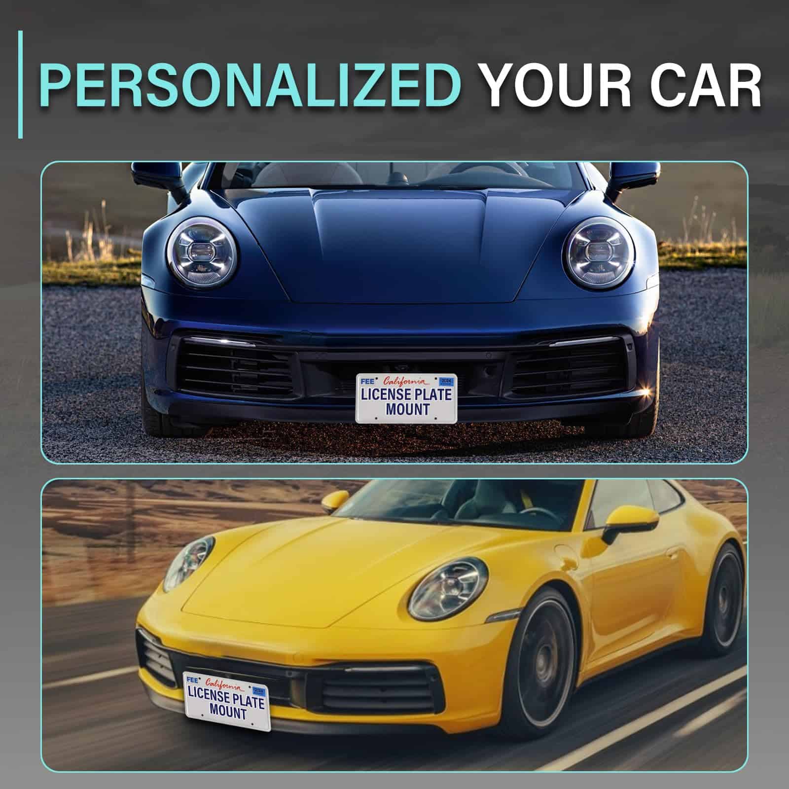 Soporte de Placa de Matrícula Delantera Sin -2019-2023 - Imagen 7