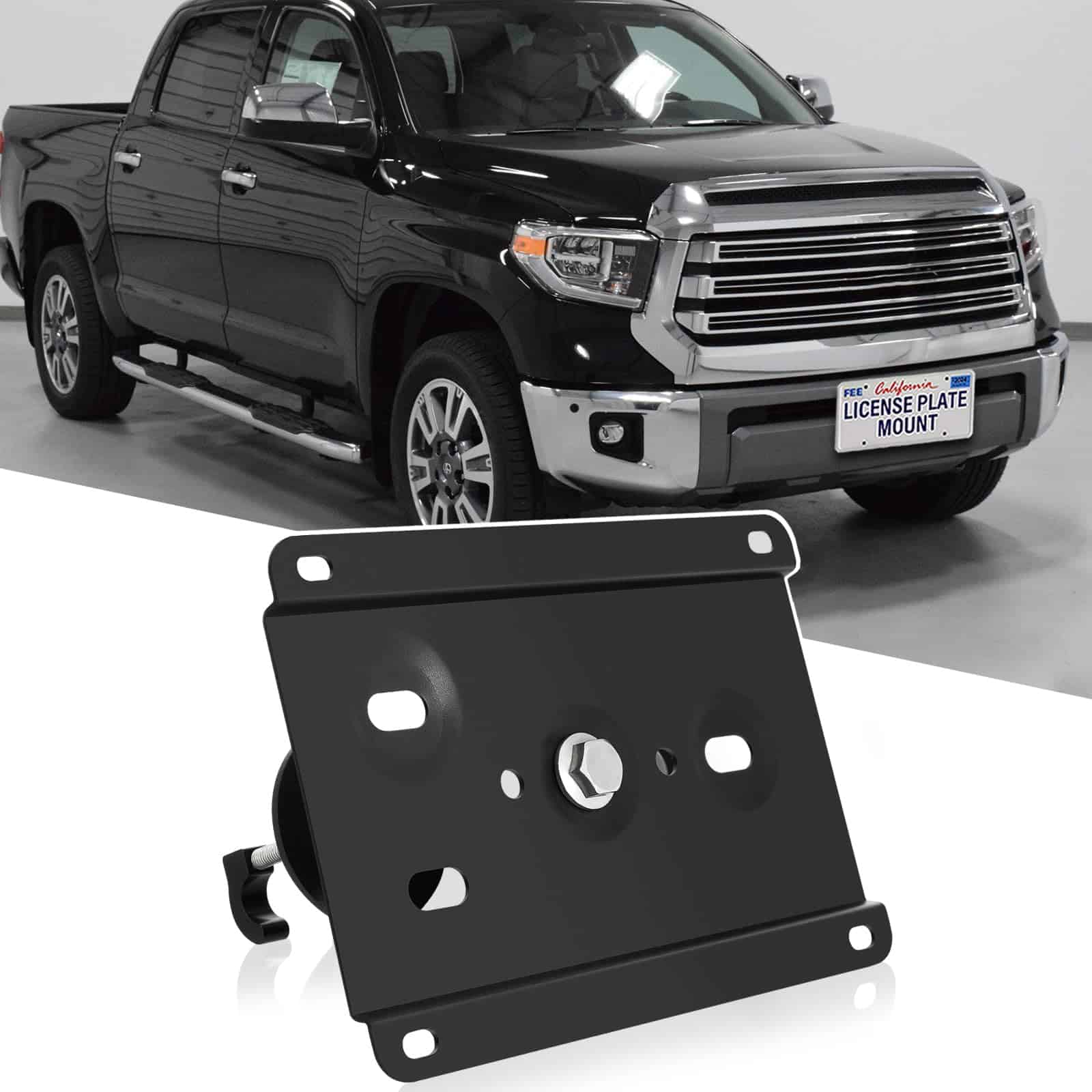 Soporte de Placa de Licencia Delantera sin Taladrar