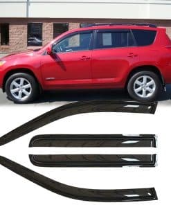 Deflectores de viento para ventanas laterales -Humo oscuro