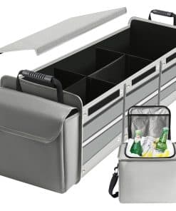 Organizador de Maletero para Auto, 115L Plegable Resistente