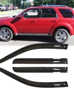 Deflector de Viento para Ventana Lateral a -Dark Smoke